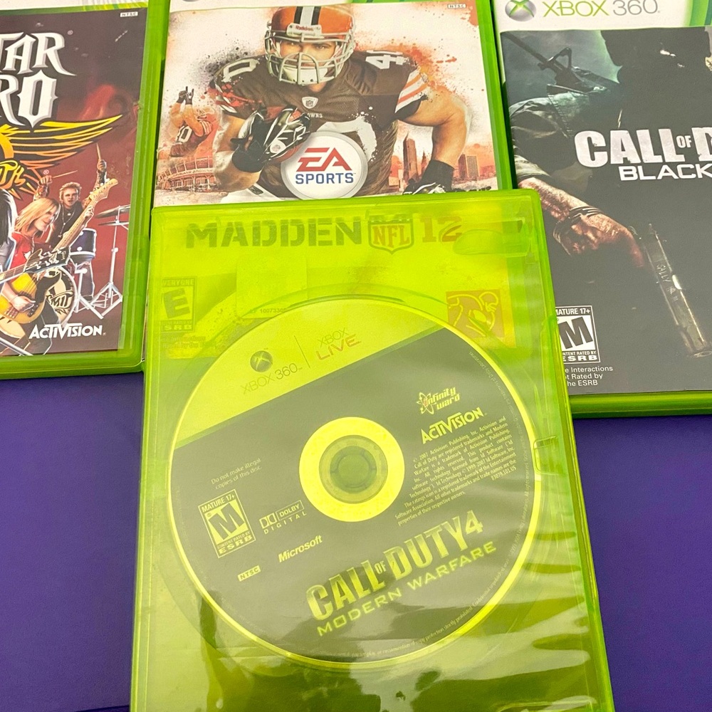NWOT Xbox360 Games Set